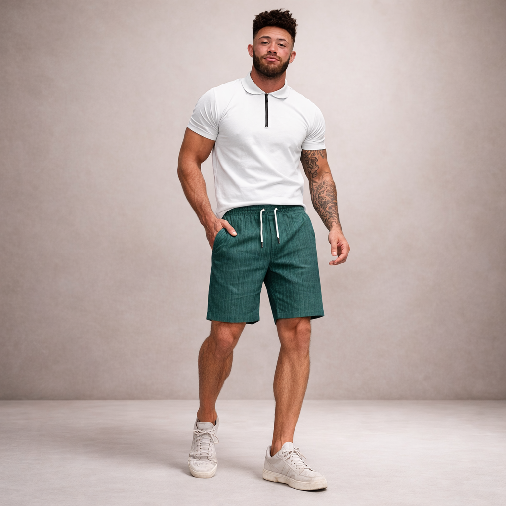 Matthias | Men's Breathable Linen Shorts