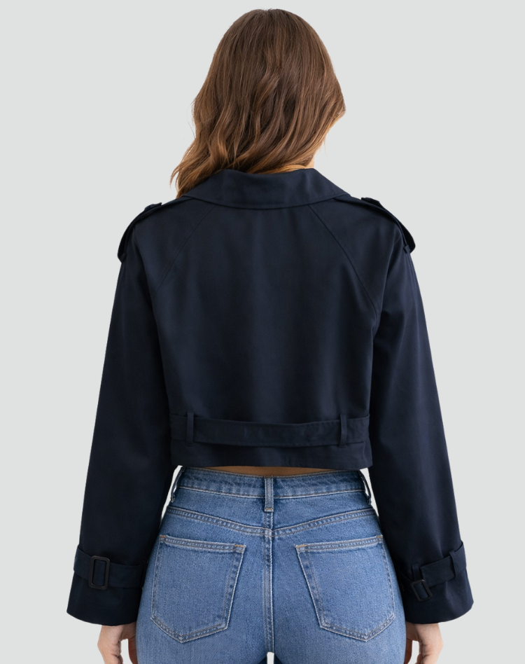Cecilia | Women's Short Trench Coat