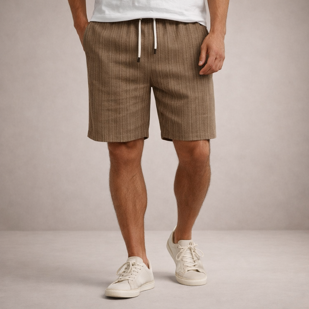 Matthias | Men's Breathable Linen Shorts