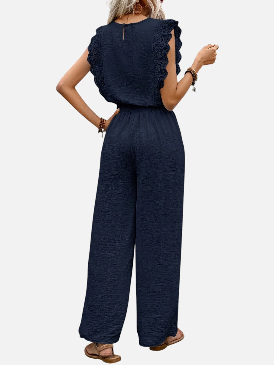 Delphine | Women's Relaxed Top and Wide Leg Trouser Set