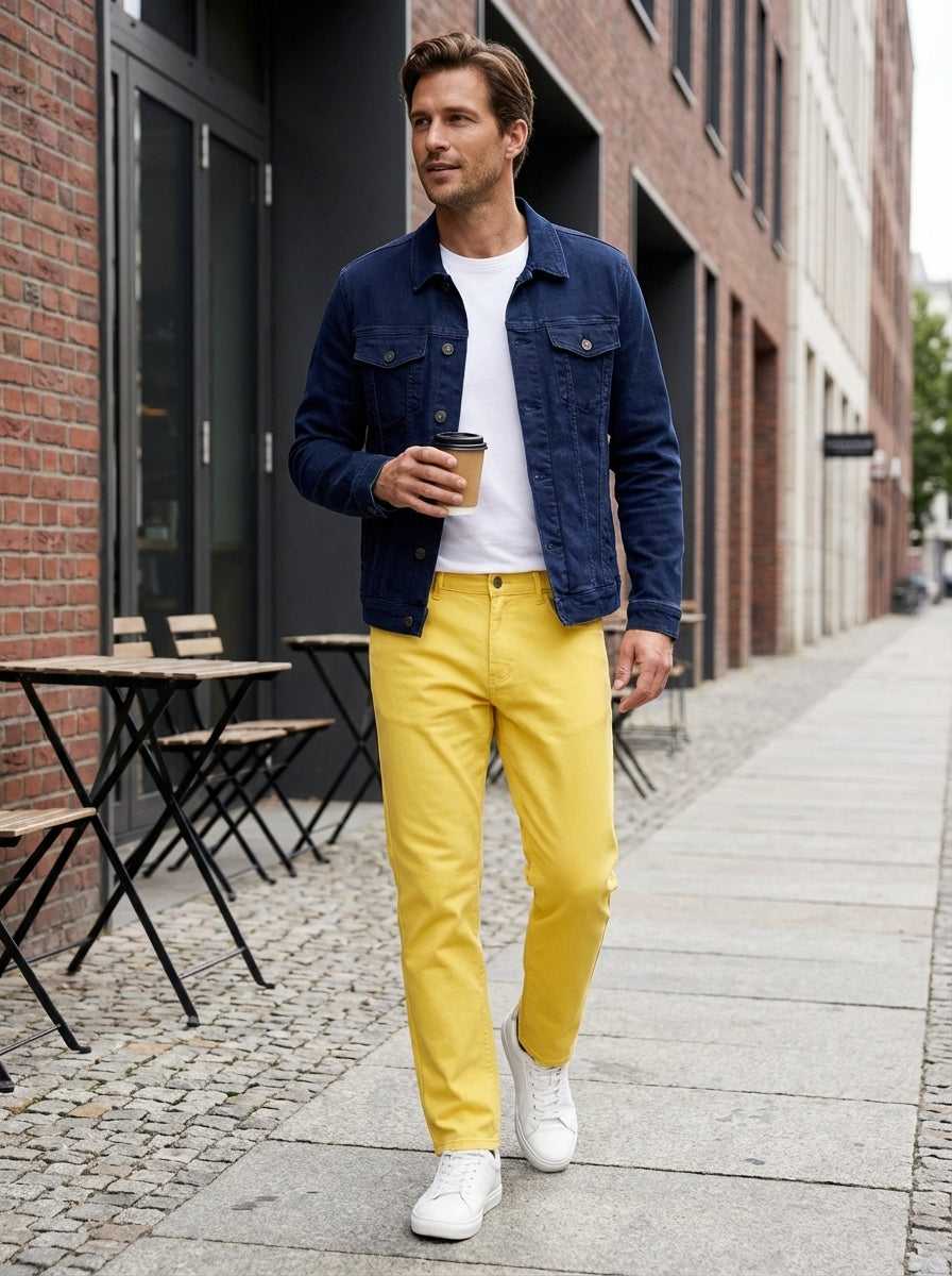 Sheldon | Men's Slim Fit Chino Trousers