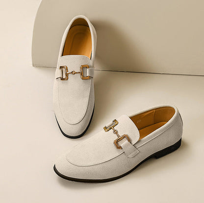 Connor | Men's Metal Detail Slip-On Loafers