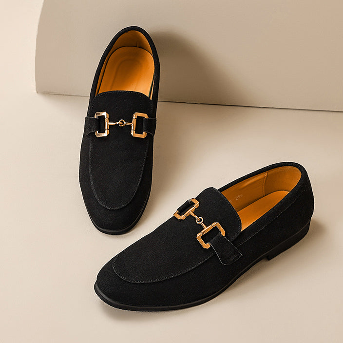Connor | Men's Metal Detail Slip-On Loafers