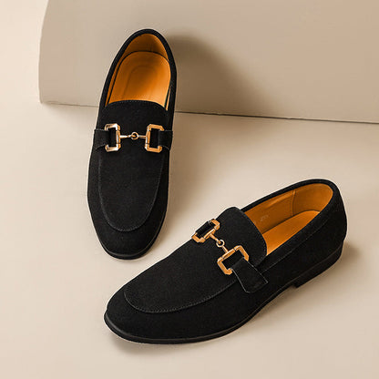 Connor | Men's Metal Detail Slip-On Loafers