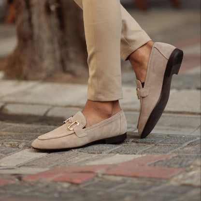 Connor | Men's Metal Detail Slip-On Loafers