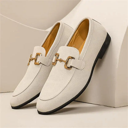 Connor | Men's Metal Detail Slip-On Loafers