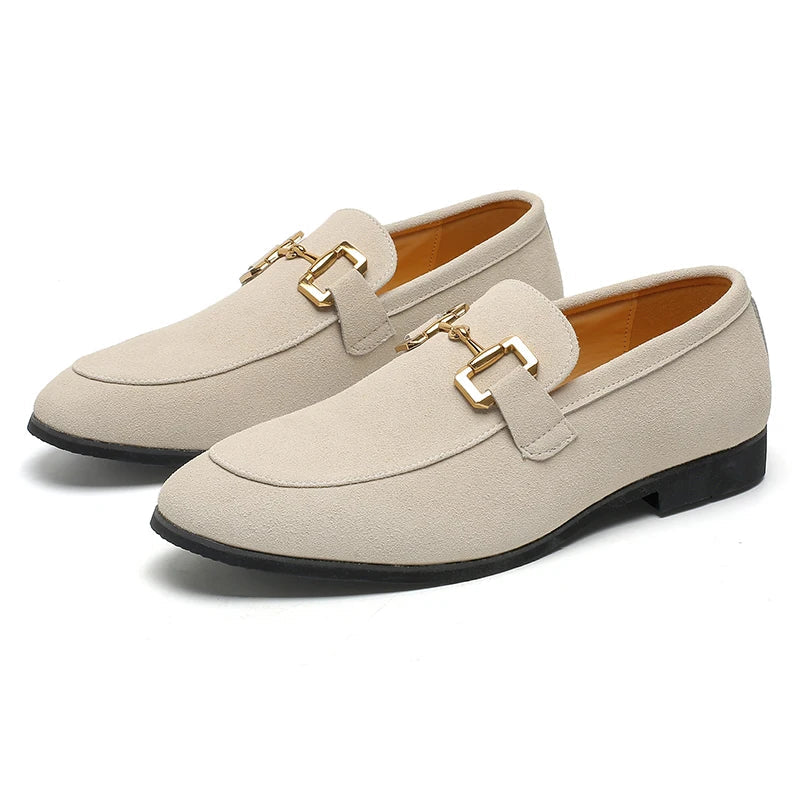 Connor | Men's Metal Detail Slip-On Loafers