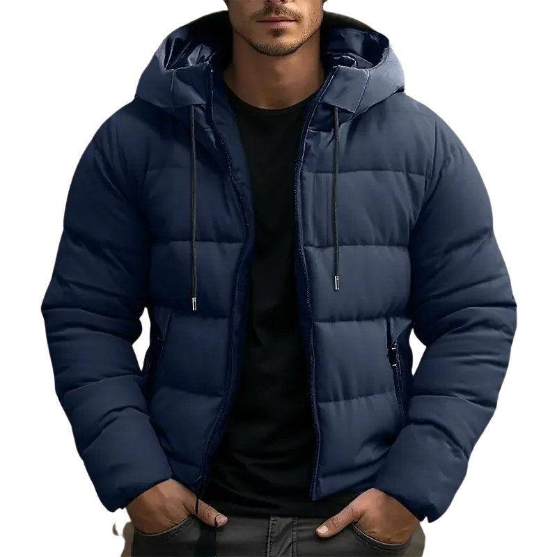 Philip | Men's Hooded Quilted Puffer Jacket