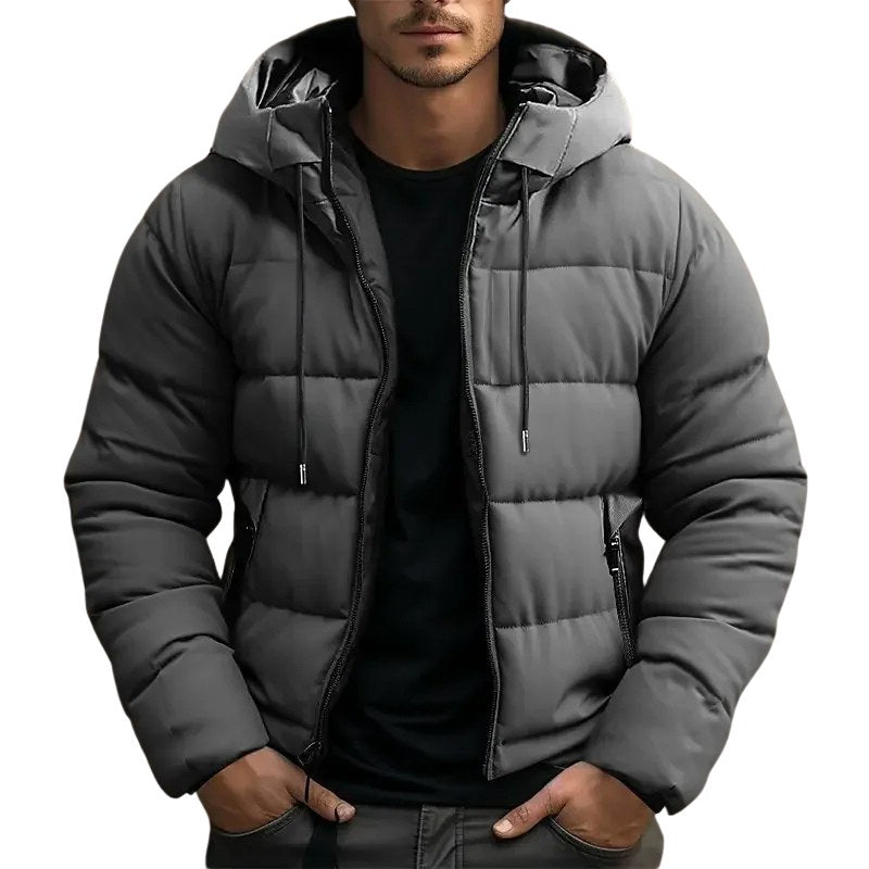 Philip | Men's Hooded Quilted Puffer Jacket
