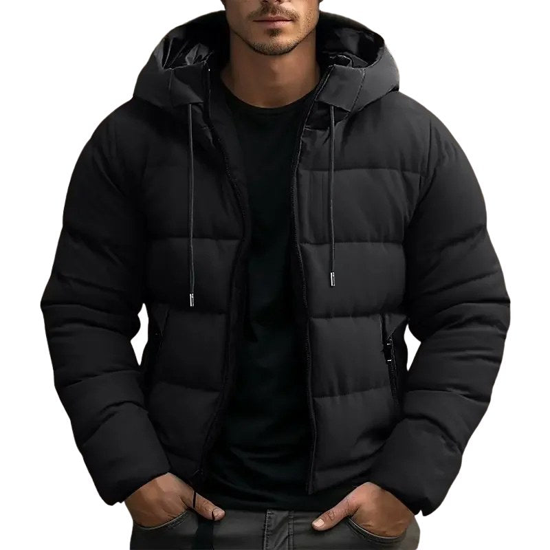 Philip | Men's Hooded Quilted Puffer Jacket