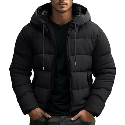 Philip | Men's Hooded Quilted Puffer Jacket