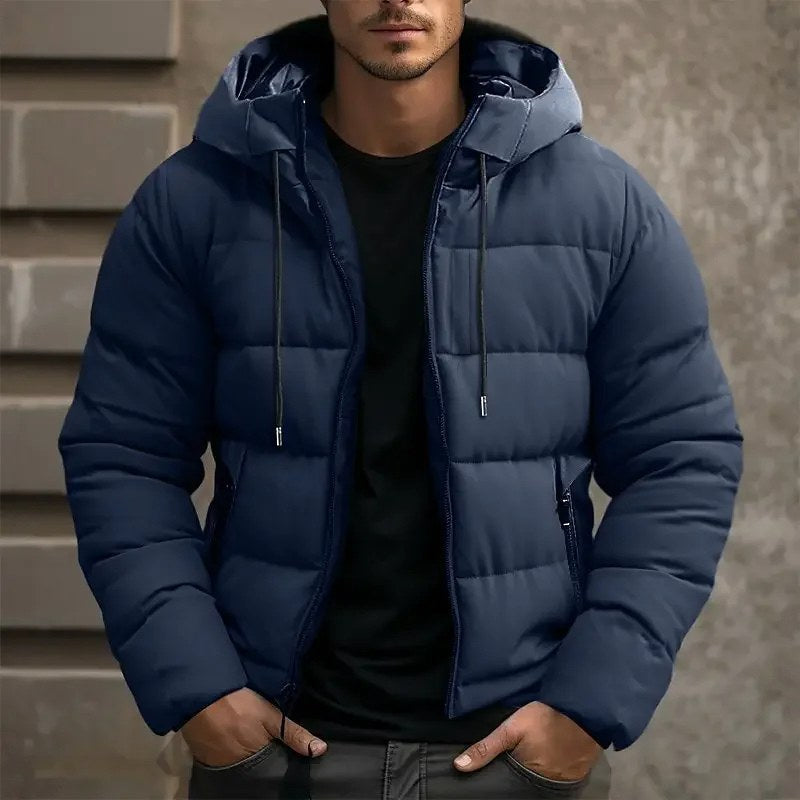 Philip | Men's Hooded Quilted Puffer Jacket