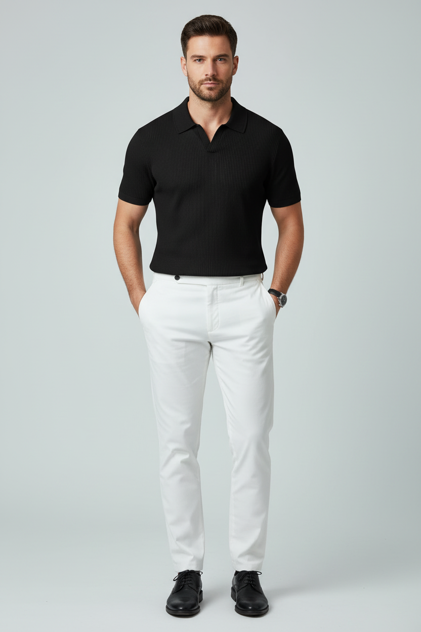 Polo Zwart
