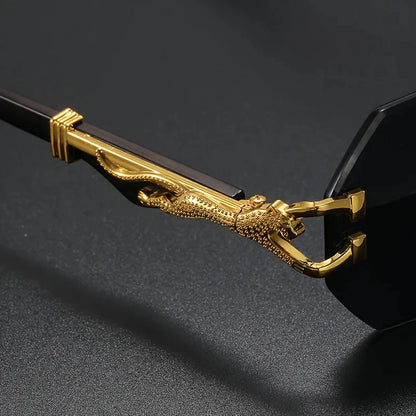 Cosette | Women's Rimless Hexagonal Sunglasses