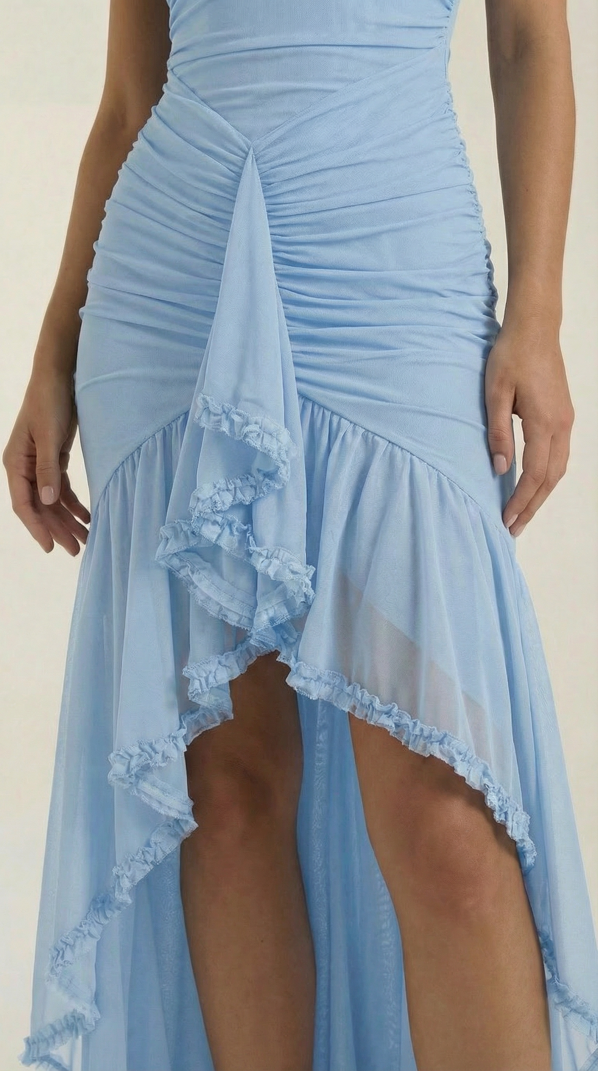 Marianne | Women's Ruffle Sweetheart Maxi Dress
