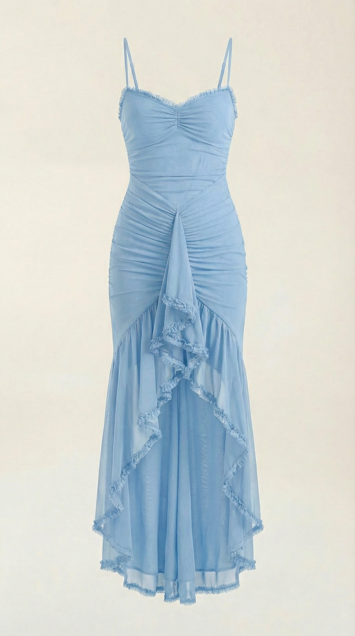 Marianne | Women's Ruffle Sweetheart Maxi Dress