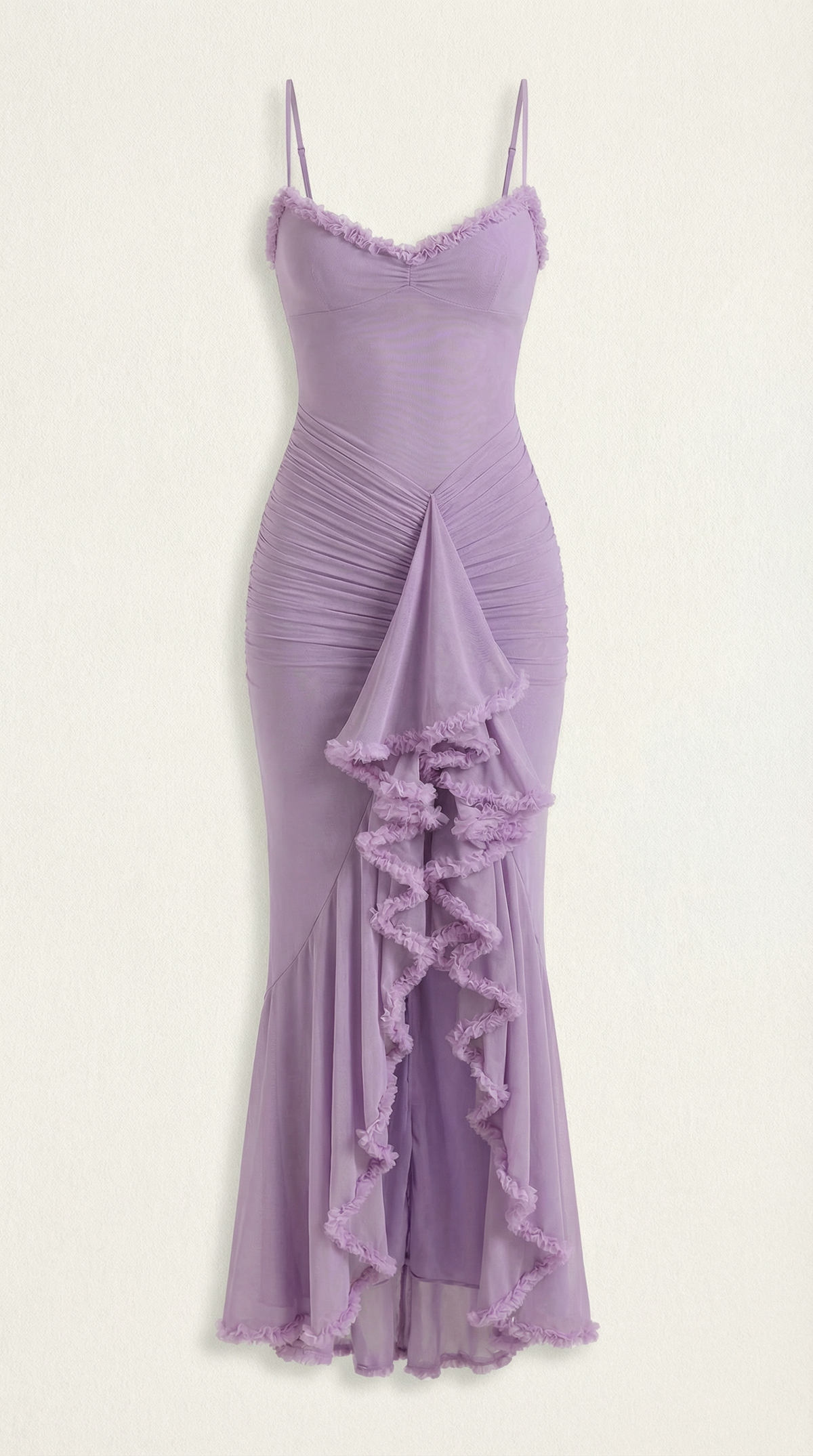 Marianne | Women's Ruffle Sweetheart Maxi Dress