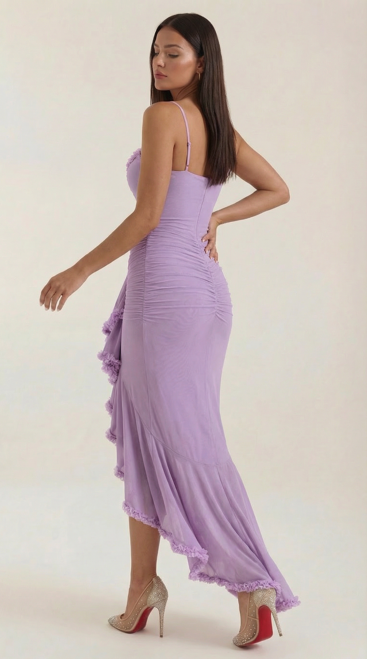 Marianne | Women's Ruffle Sweetheart Maxi Dress