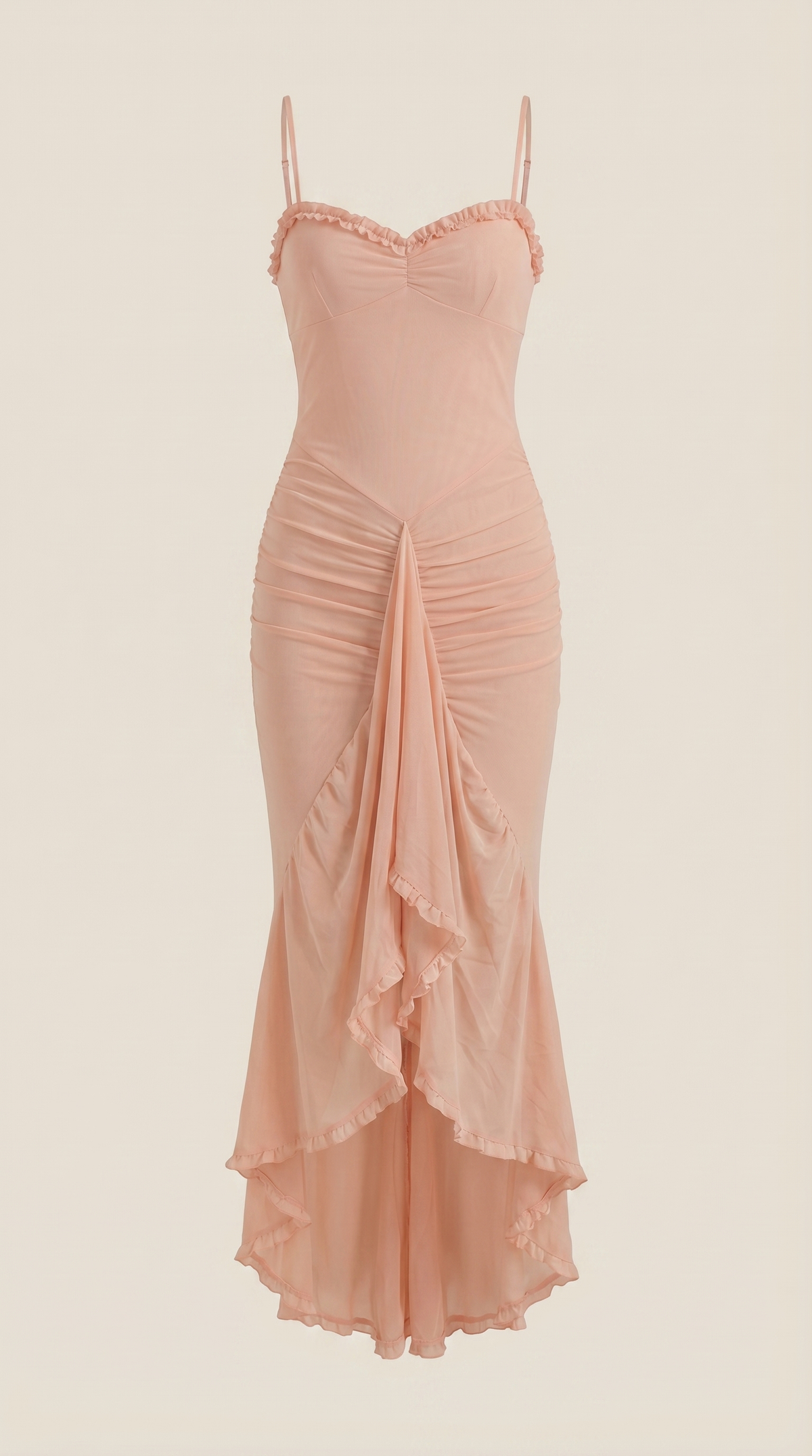 Marianne | Women's Ruffle Sweetheart Maxi Dress