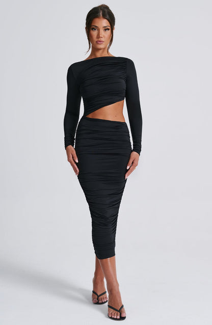 Vesper | Women's Cut-Out Midi Dress