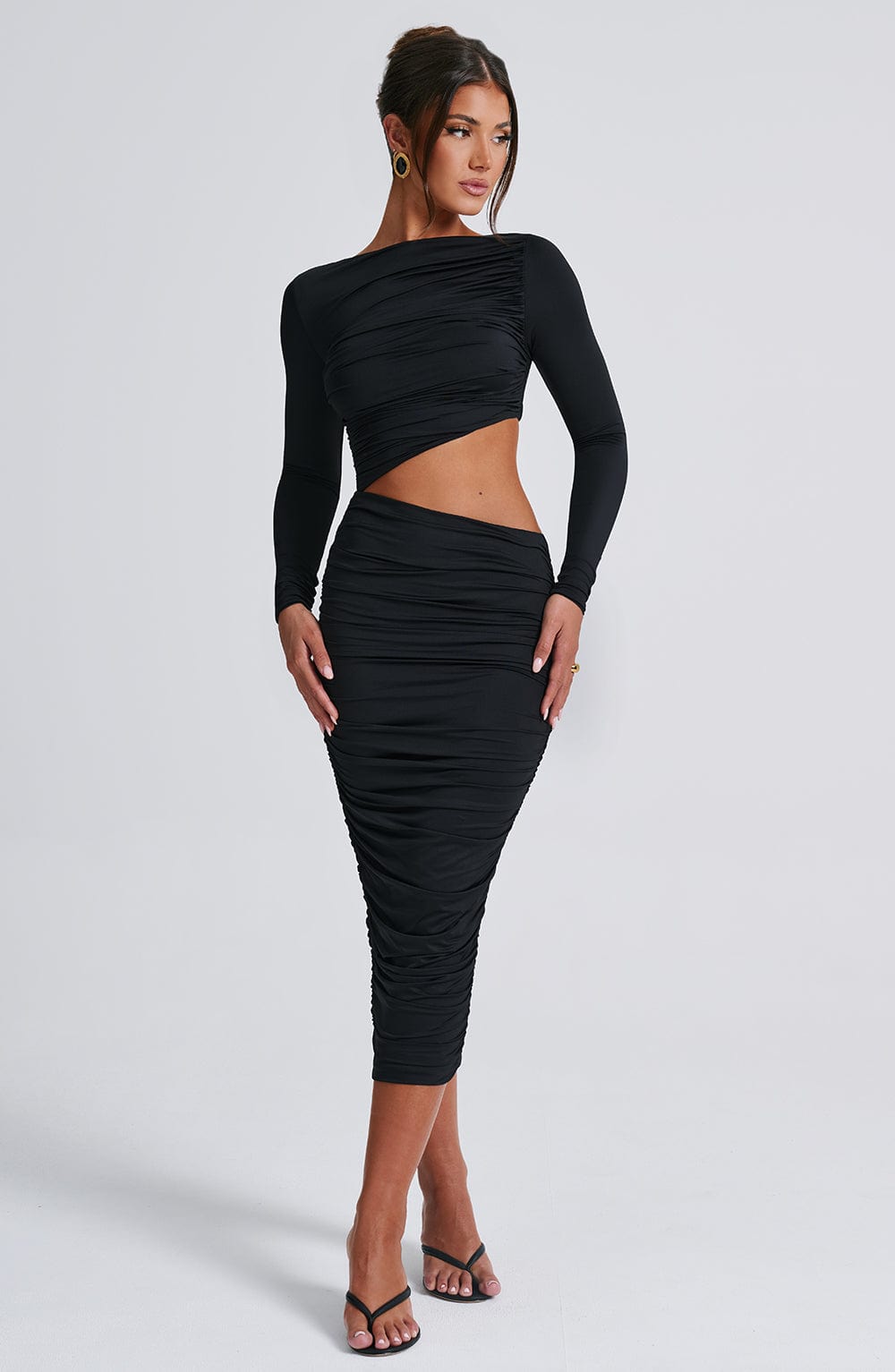Vesper | Women's Cut-Out Midi Dress