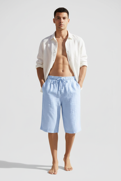 Shorts Lichtblauw