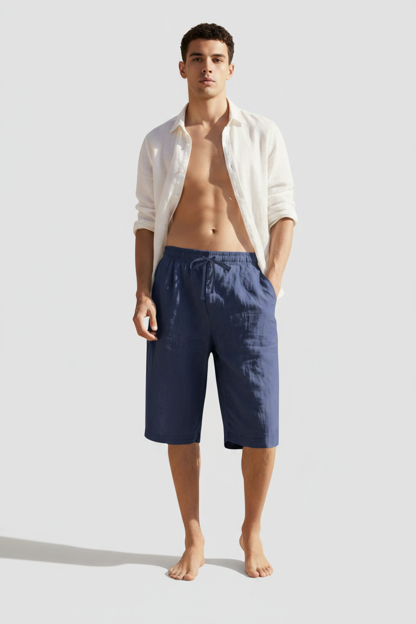 Shorts Marineblauw