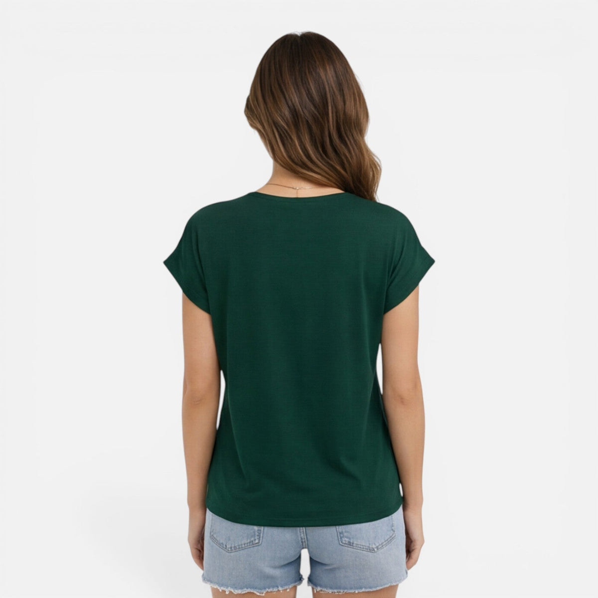 Noelle | Women's V-Neck Twist Front T-Shirt