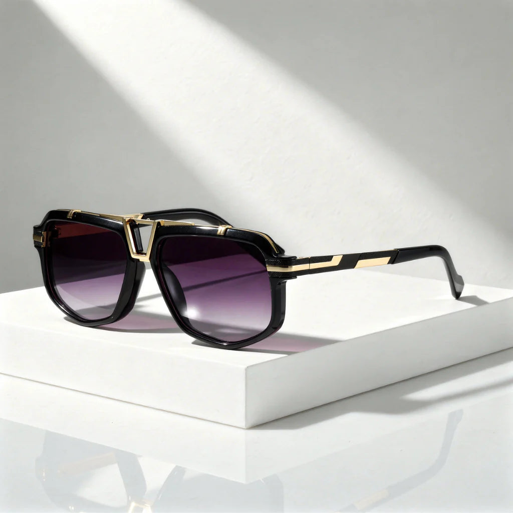 Idris | Unisex Oversized Aviator Sunglasses