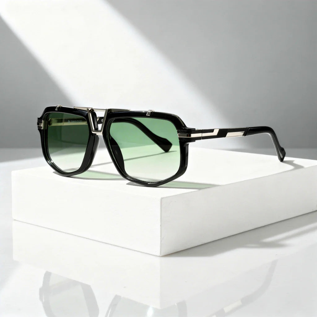 Idris | Unisex Oversized Aviator Sunglasses