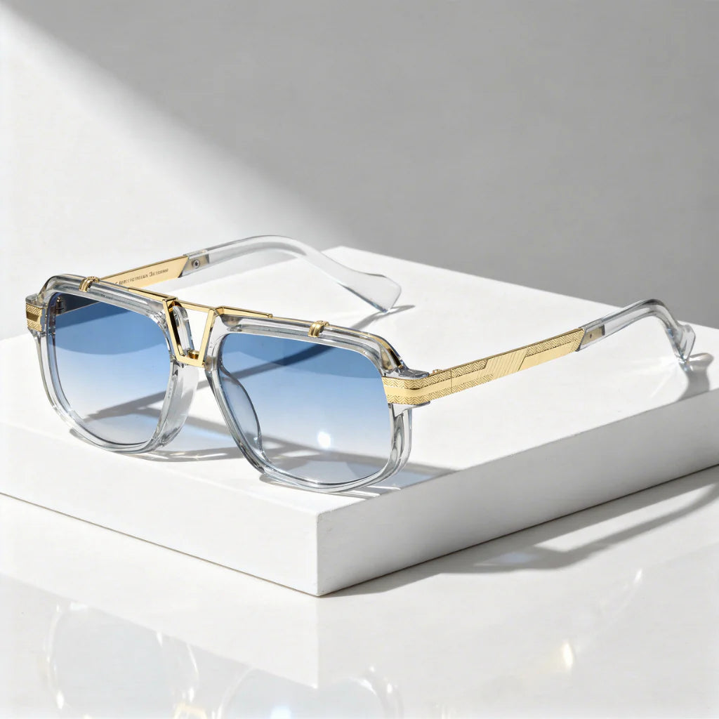 Idris | Unisex Oversized Aviator Sunglasses