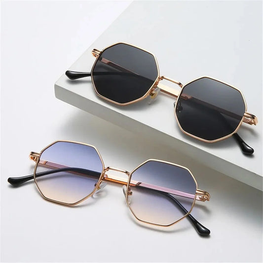 Nova | Unisex Tetragon Metal Sunglasses