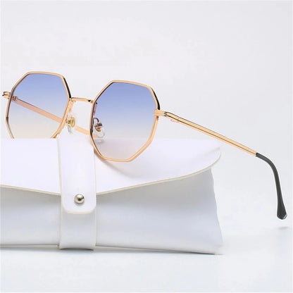Nova | Unisex Tetragon Metal Sunglasses