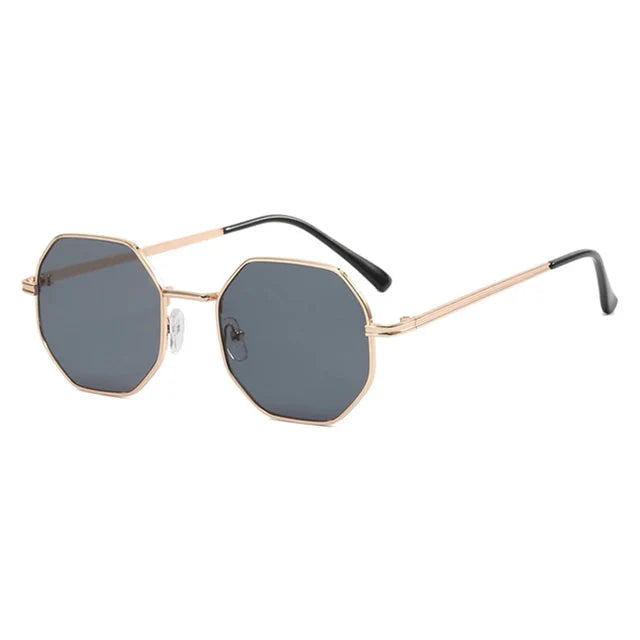 Nova | Unisex Tetragon Metal Sunglasses