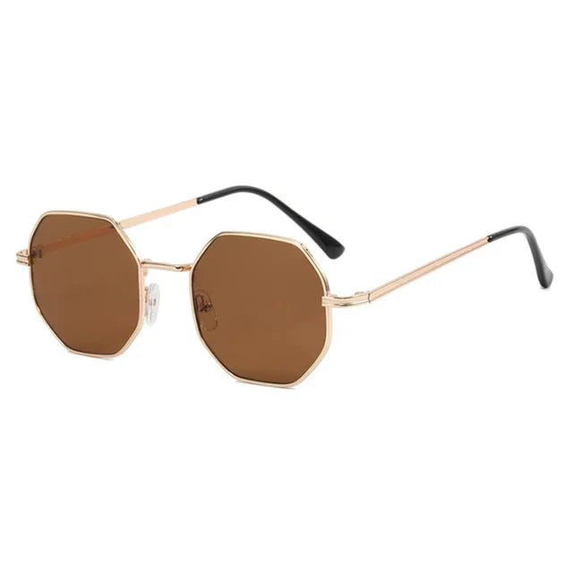 Nova | Unisex Tetragon Metal Sunglasses