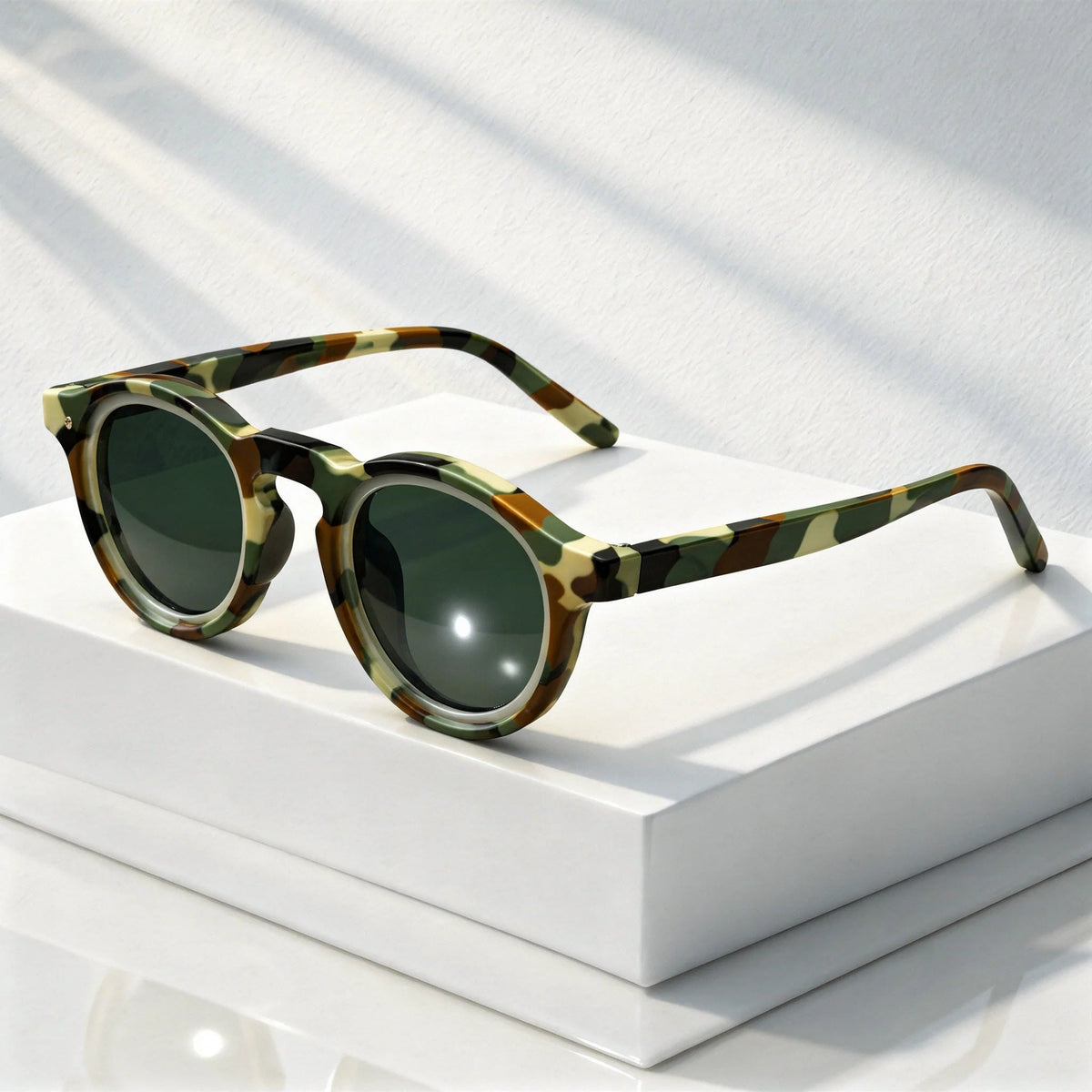 Jude | Unisex Round Retro Sunglasses