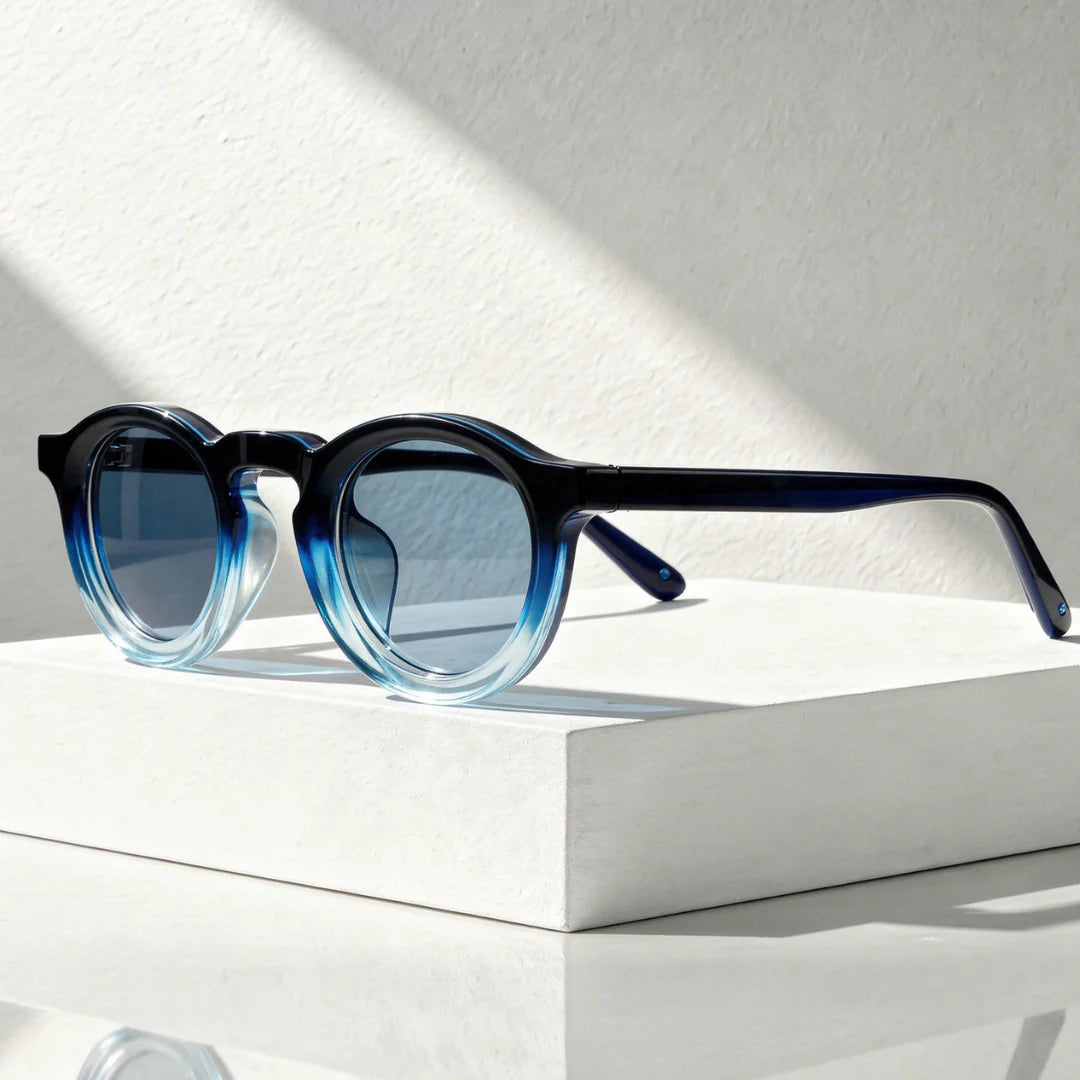 Jude | Unisex Round Retro Sunglasses