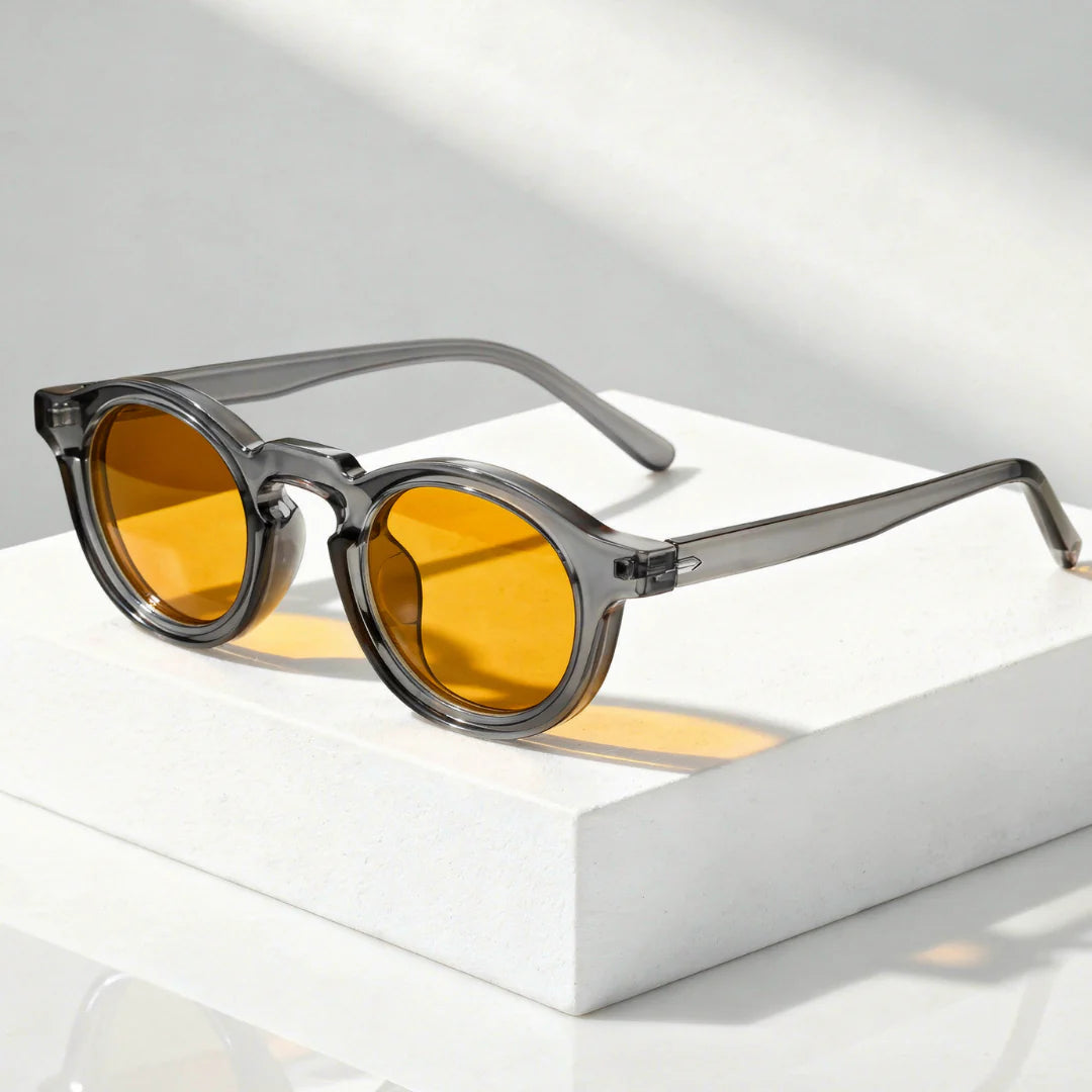 Jude | Unisex Round Retro Sunglasses