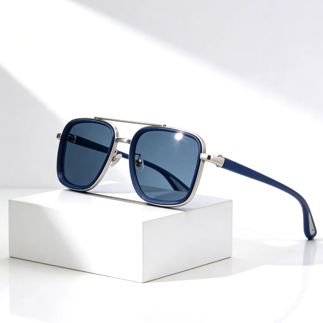 Rowan | Unisex Vintage Square Sunglasses