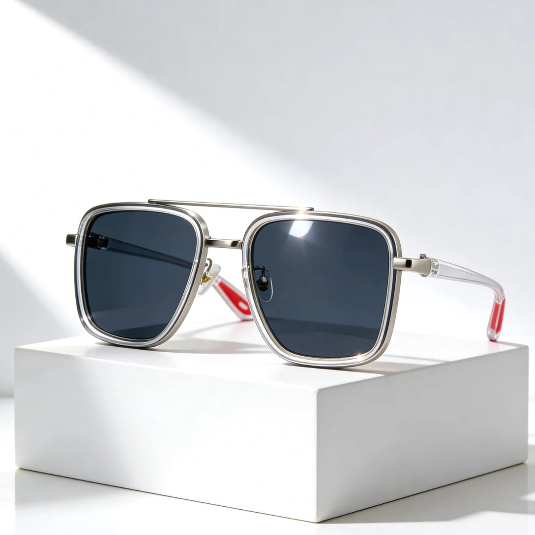 Rowan | Unisex Vintage Square Sunglasses