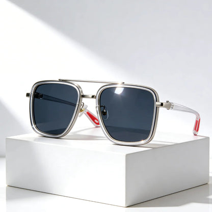 Rowan | Unisex Vintage Square Sunglasses